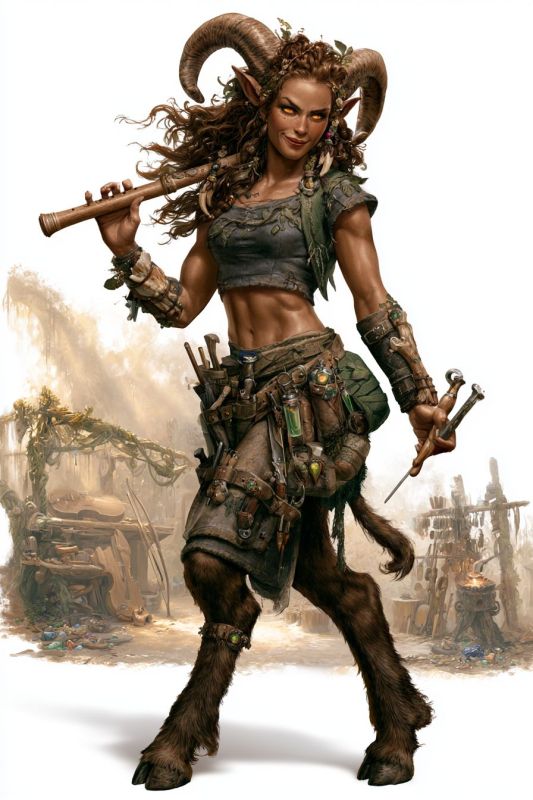 Trainer: Satyr, Woman 2
