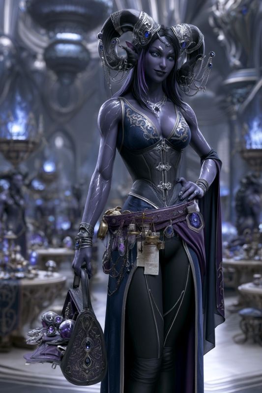 Merchant: Devilfolk, Woman 4