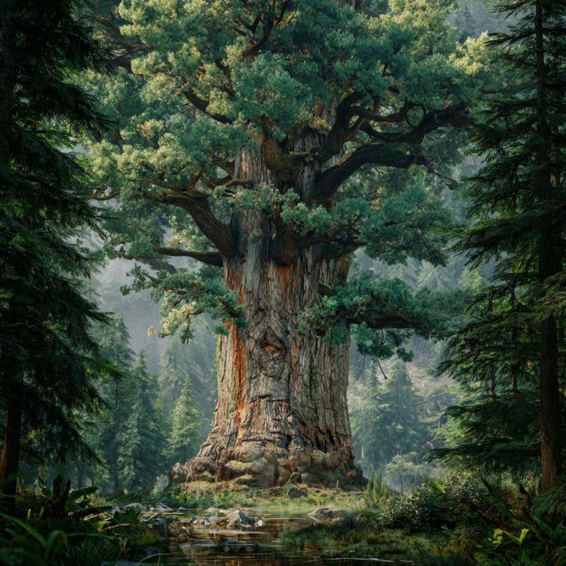 Redwood Tree, Gargantuan