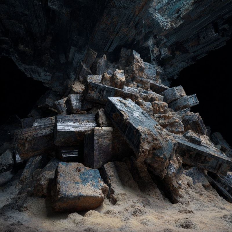 Rubble, Iron, Large 4