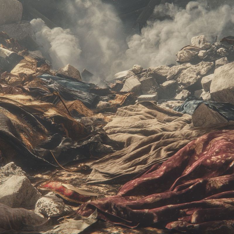 Rubble, Cloth, Titanic 3