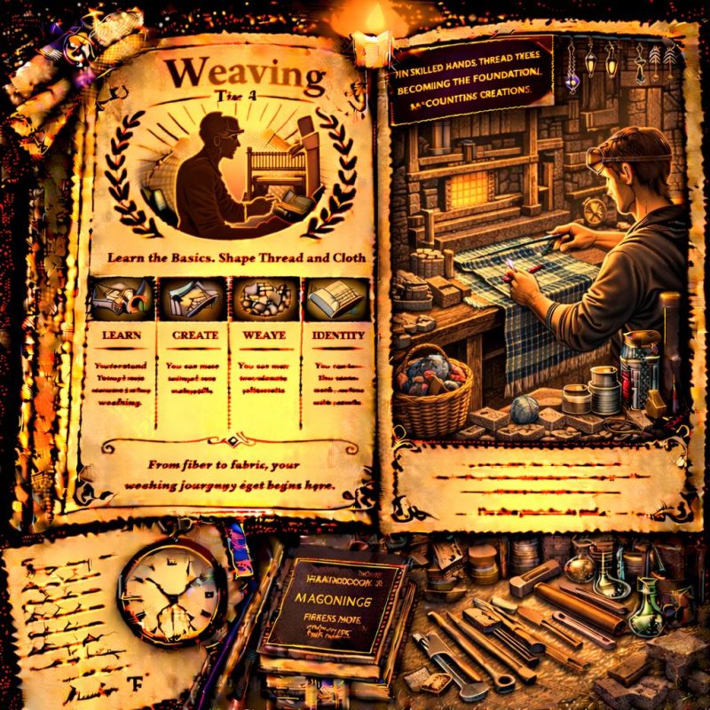 Skill Book: Weaving - Tier 1
