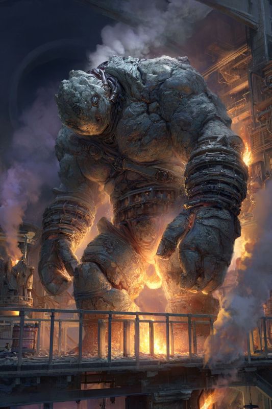 Necromechanical Golem - The Soulforged Titan 1