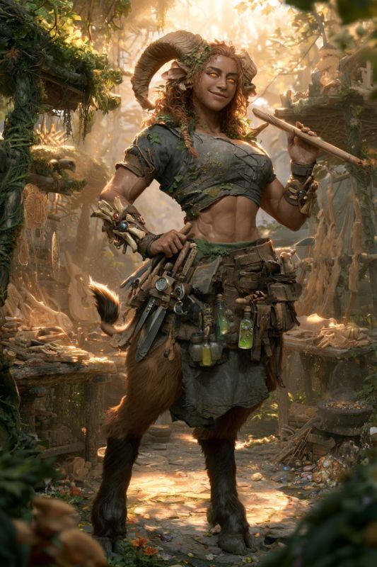 Trainer: Satyr, Woman 3