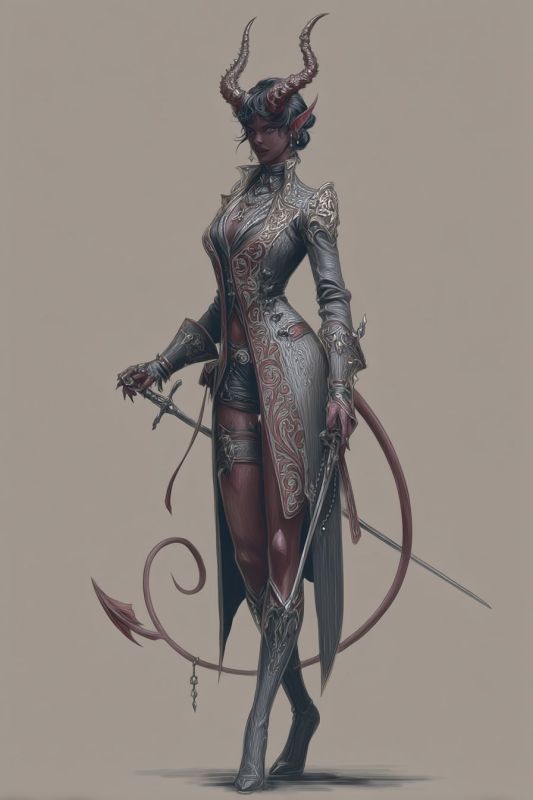 Trainer: Devilfolk, Woman 2