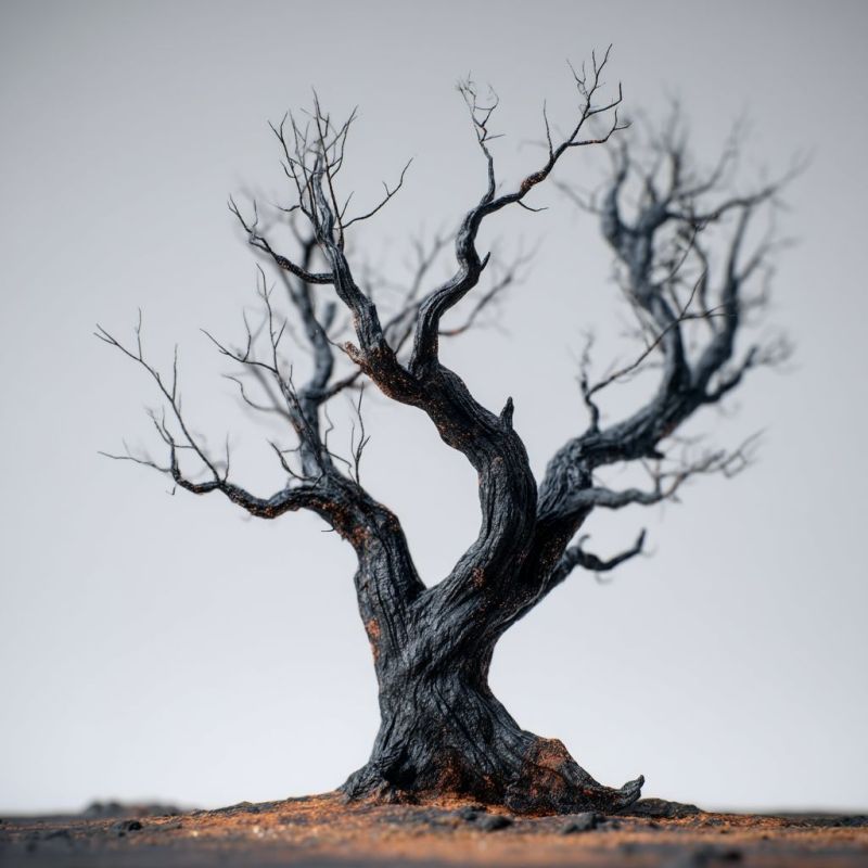 Charred Tree, Large 5