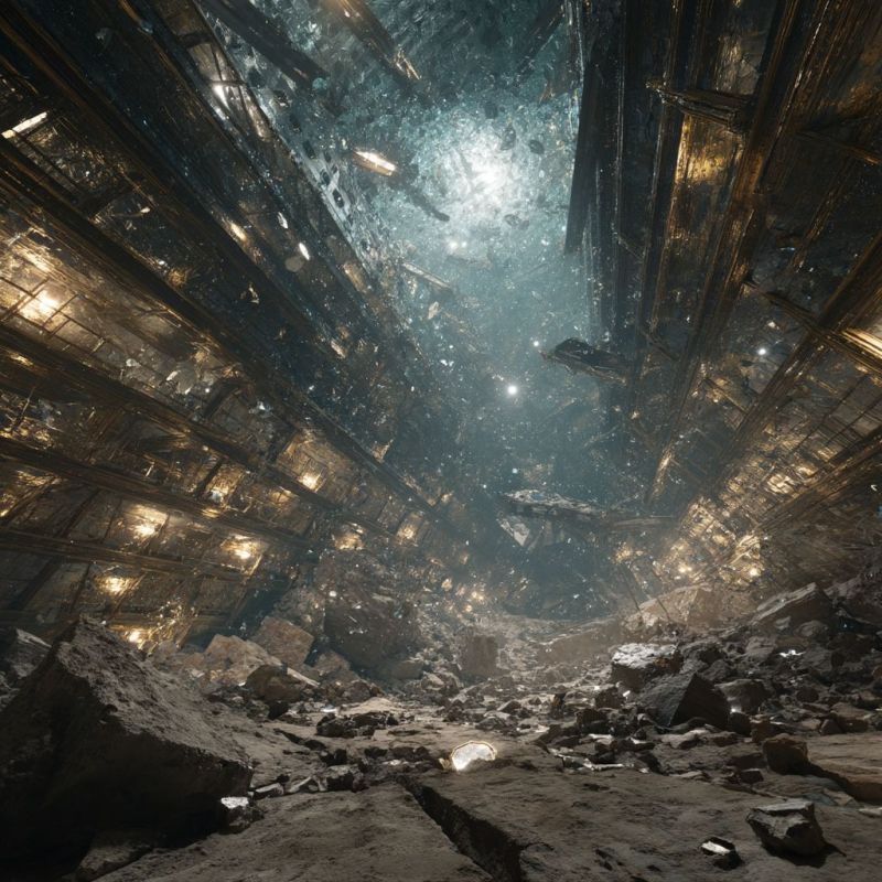 Rubble, Glass, Titanic