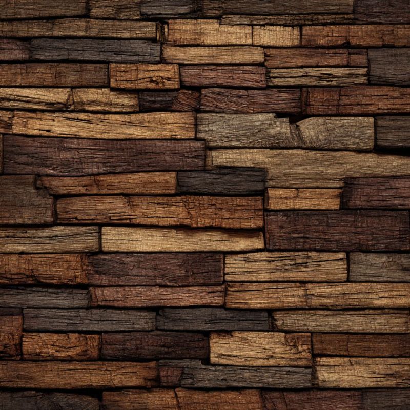 Wall, Large, Wooden 1
