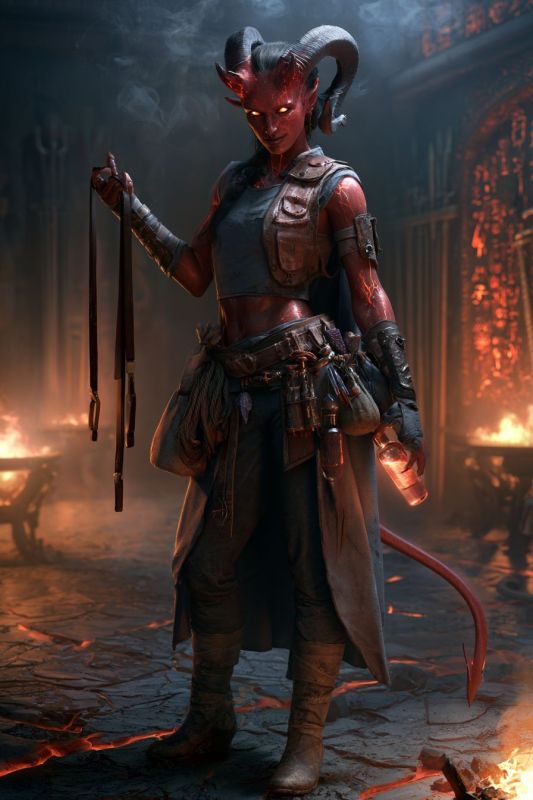 Trainer: Demonfolk, Woman 8