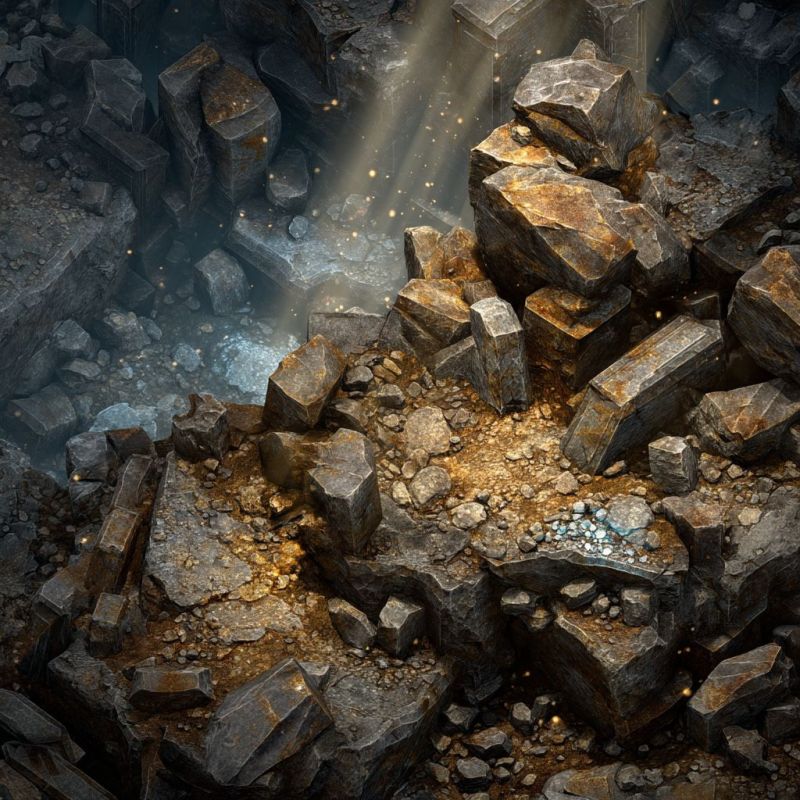 Rubble, Steel, Small 2