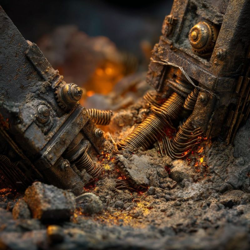 Rubble, Brass, Large 6