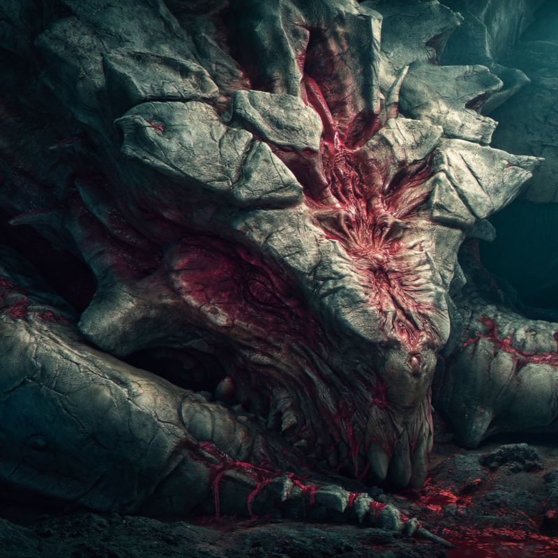 Rubble, Flesh, Large 3