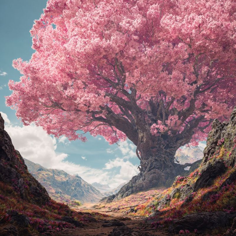Cherry Blossom Tree, Gargantuan