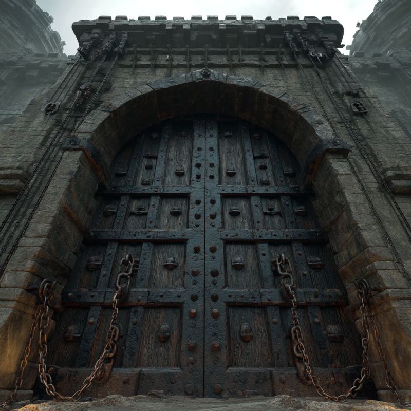 Portcullis, Huge, Iron 5