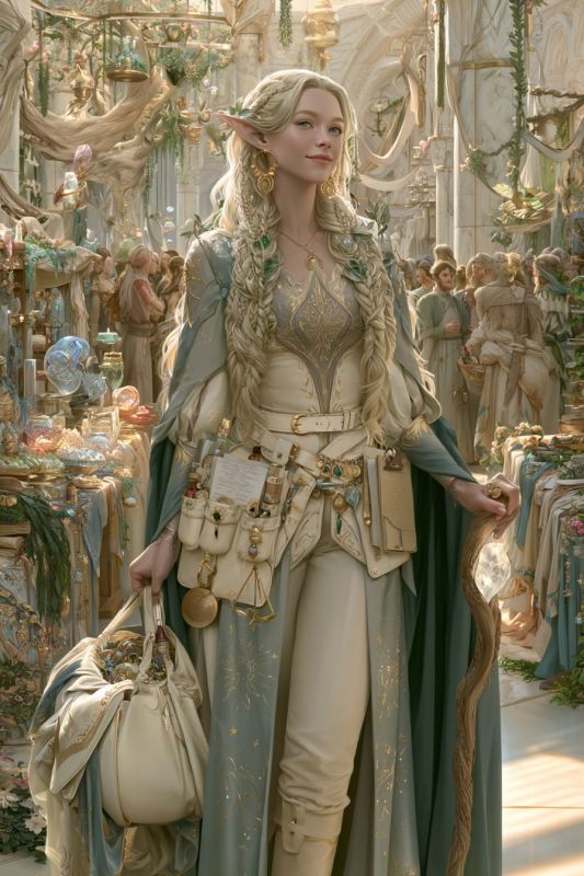 Merchant: High Elf, Woman 4