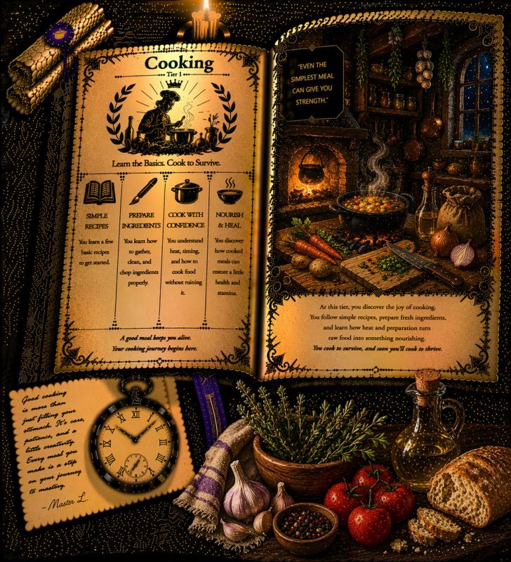 Skill Book: Cooking - Tier 1