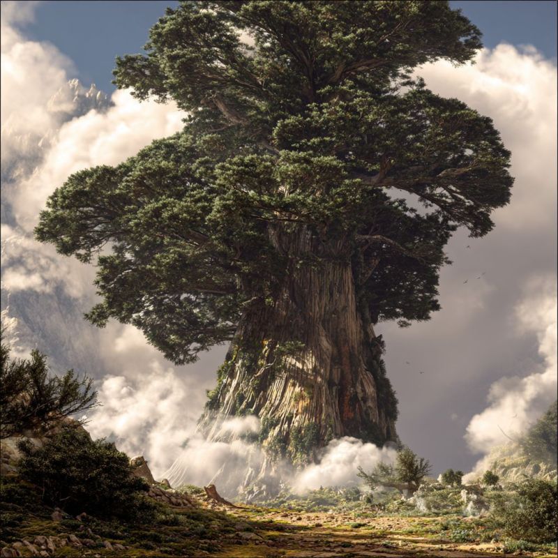 Cypress Tree, Colossal