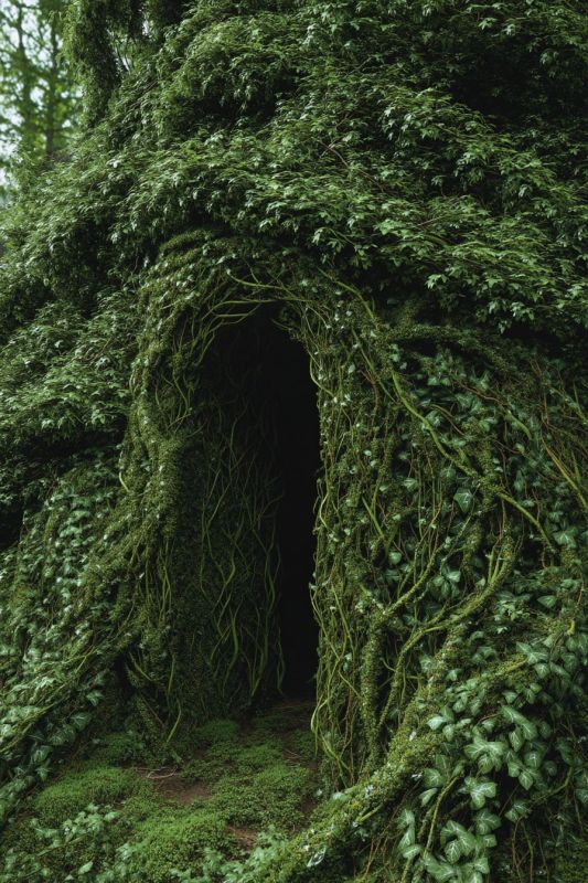 Door, Small, Vines 3