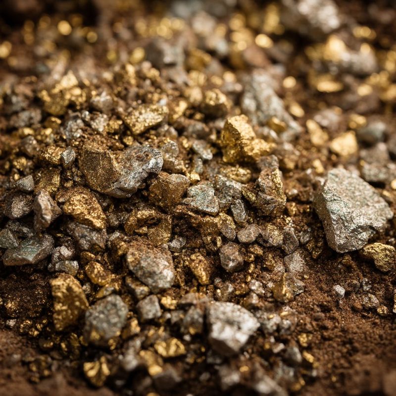 Rubble, Gold, Small 5