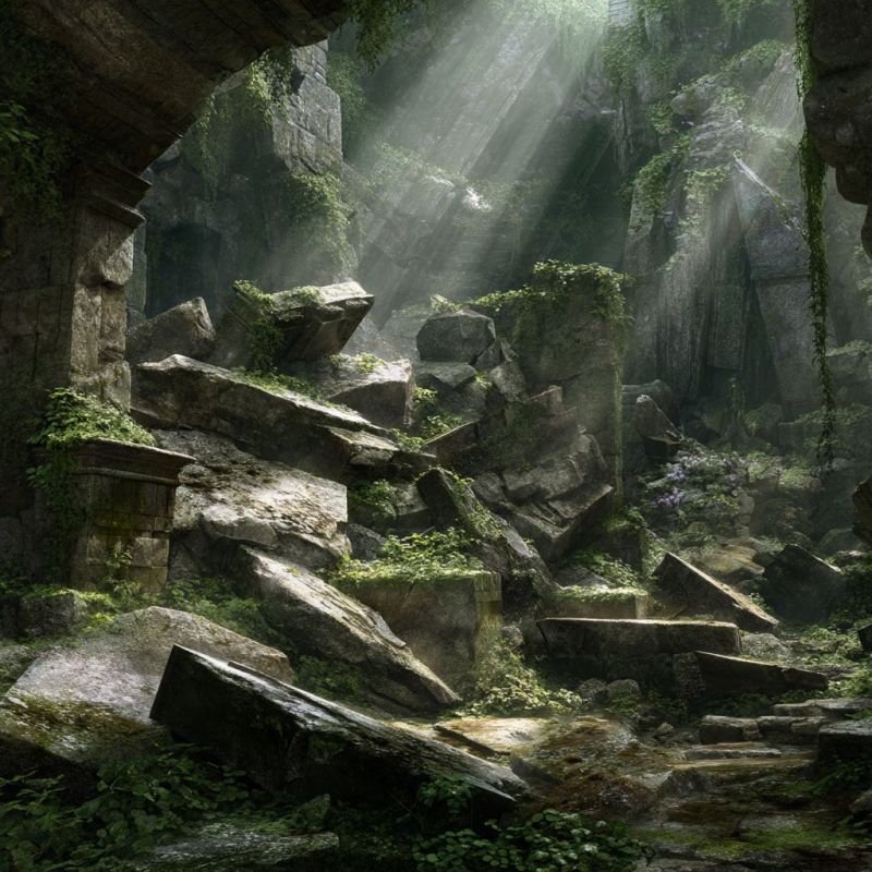 Rubble, Fiber, Medium 2