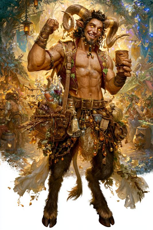 Merchant: Satyr, Man 1