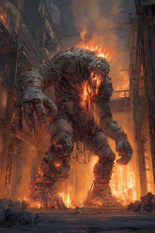 Necromechanical Golem - Archon of Iron and Flame 3