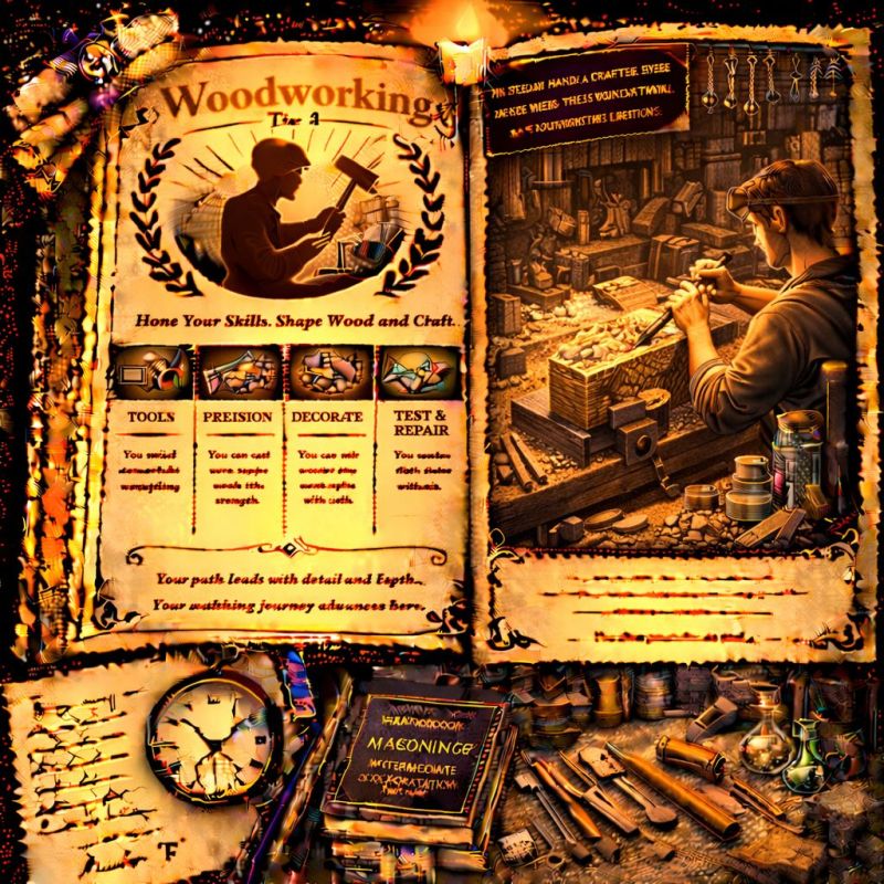 Skill Book: Woodworking - Tier 2