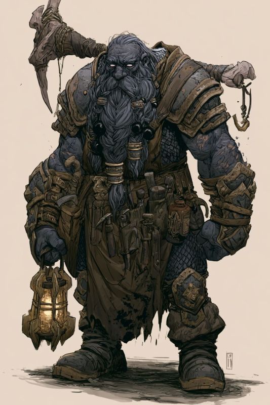 Merchant: Dark Dwarf, Man 2