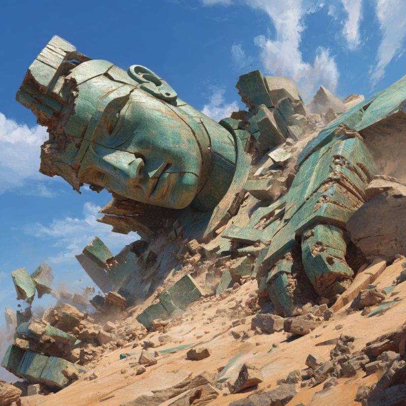 Rubble, Bronze, Colossal 5