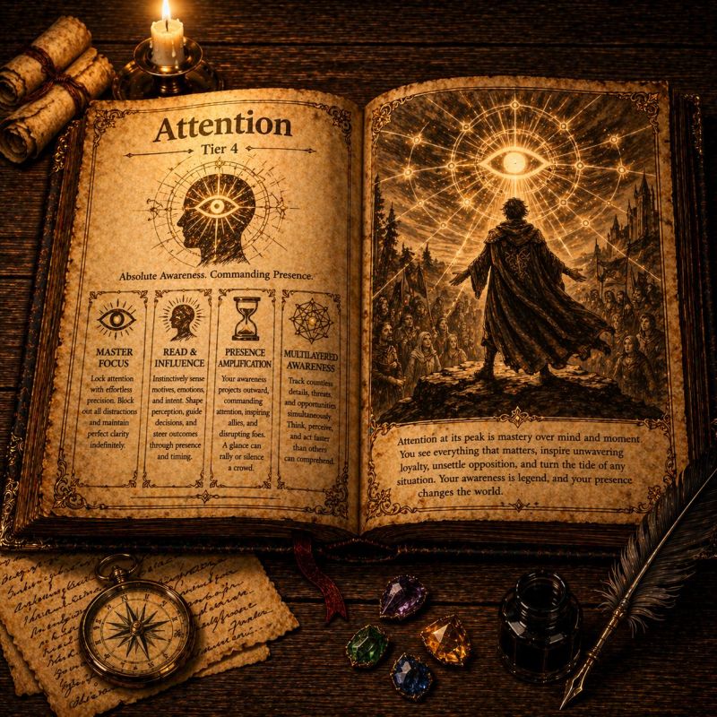 Skill Book: Attention - Tier 4