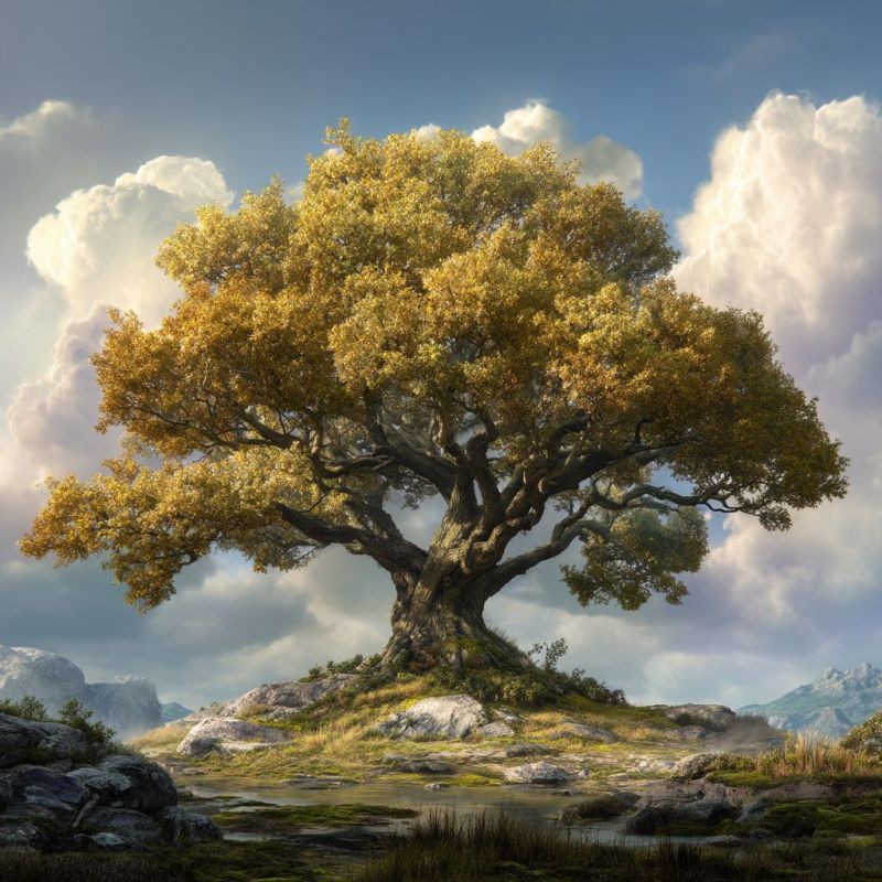 Oak Tree, Large 5