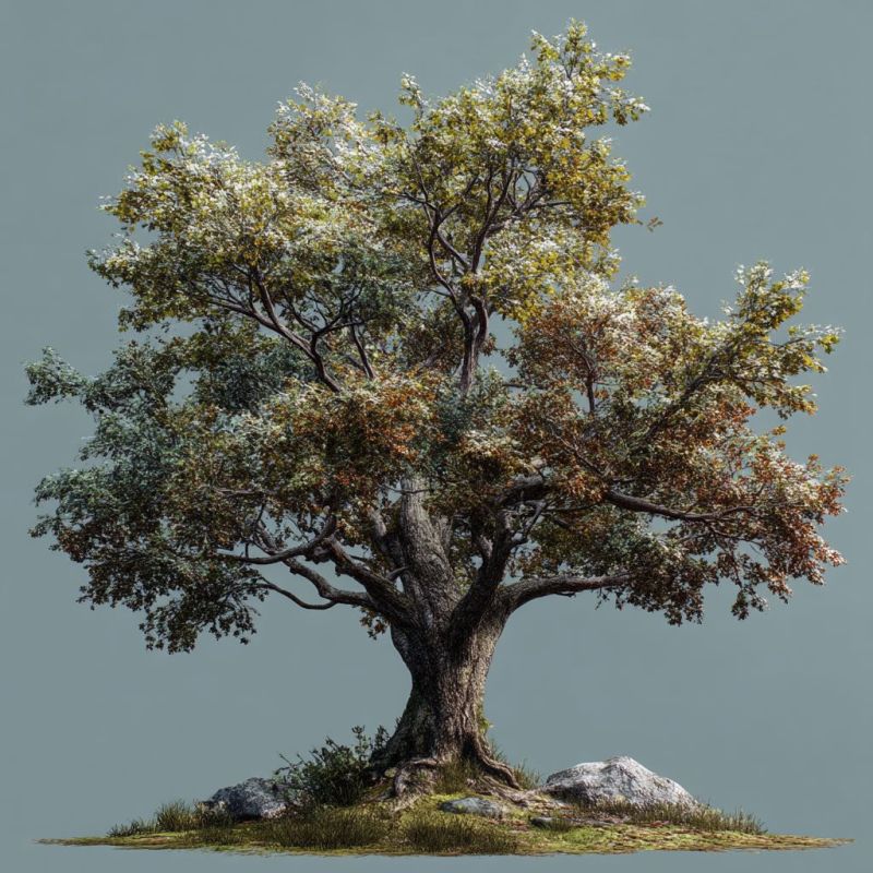 Dark Oak Tree, Large