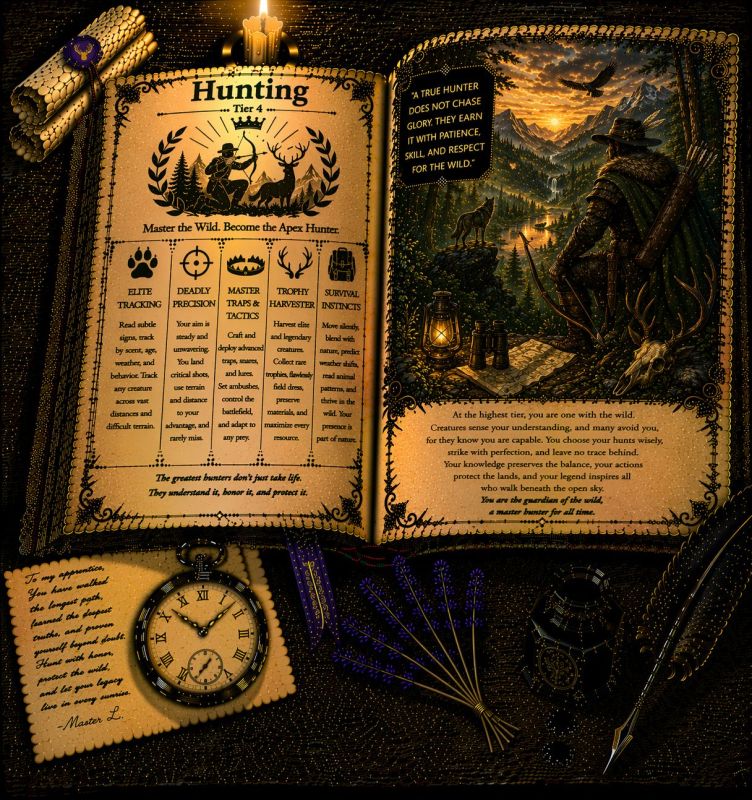 Skill Book: Hunting - Tier 4