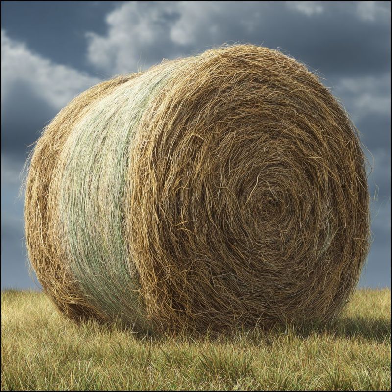 Round Hay Bale, Large 3