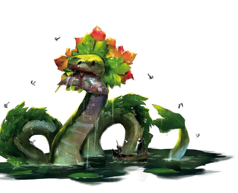 Mirenthos Marshfang, the Ancient Serpent 1