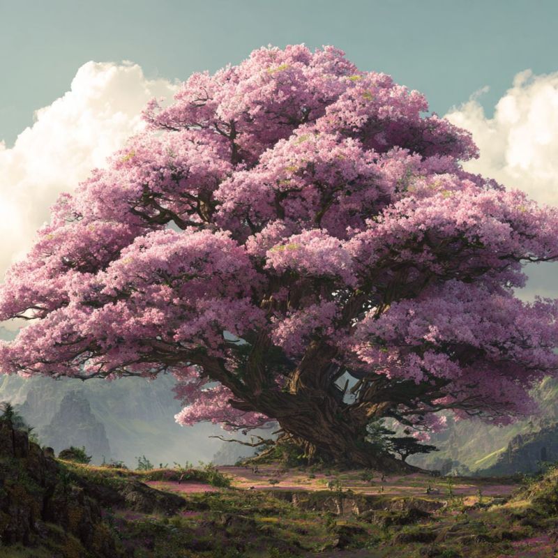 Cherry Blossom Tree, Colossal