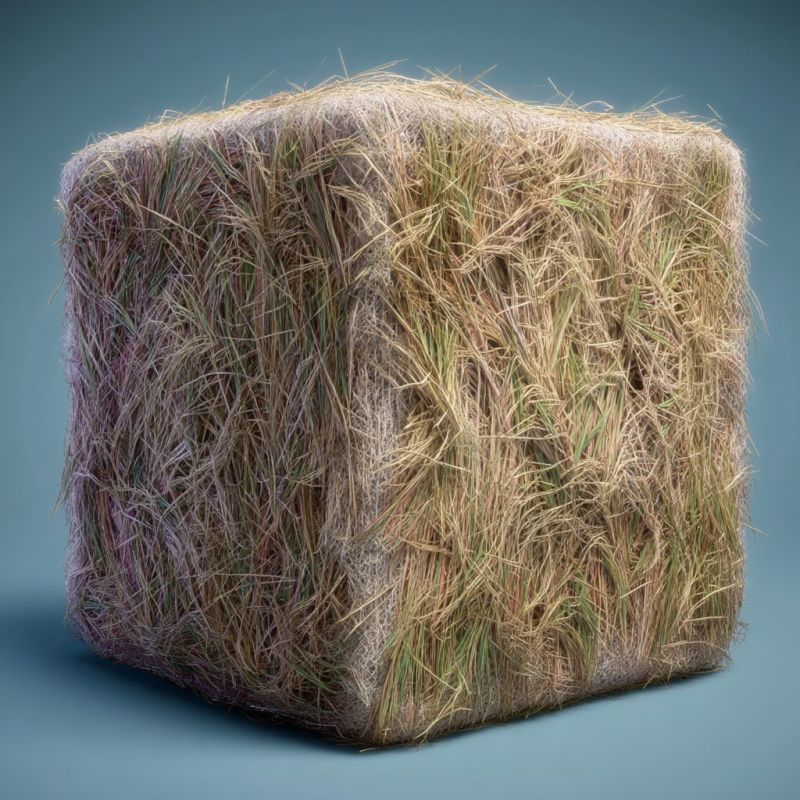 Square Hay Bale, Small 2