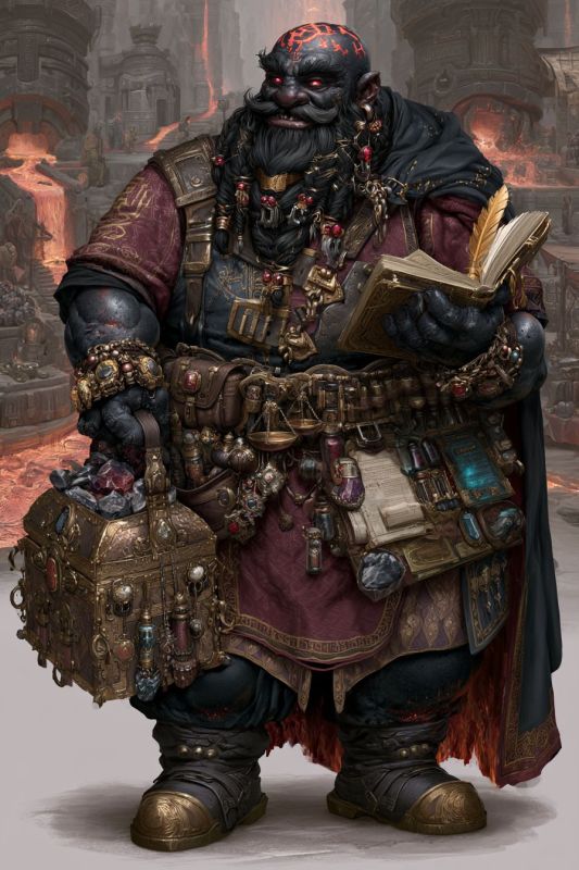 Merchant: Dark Dwarf, Man
