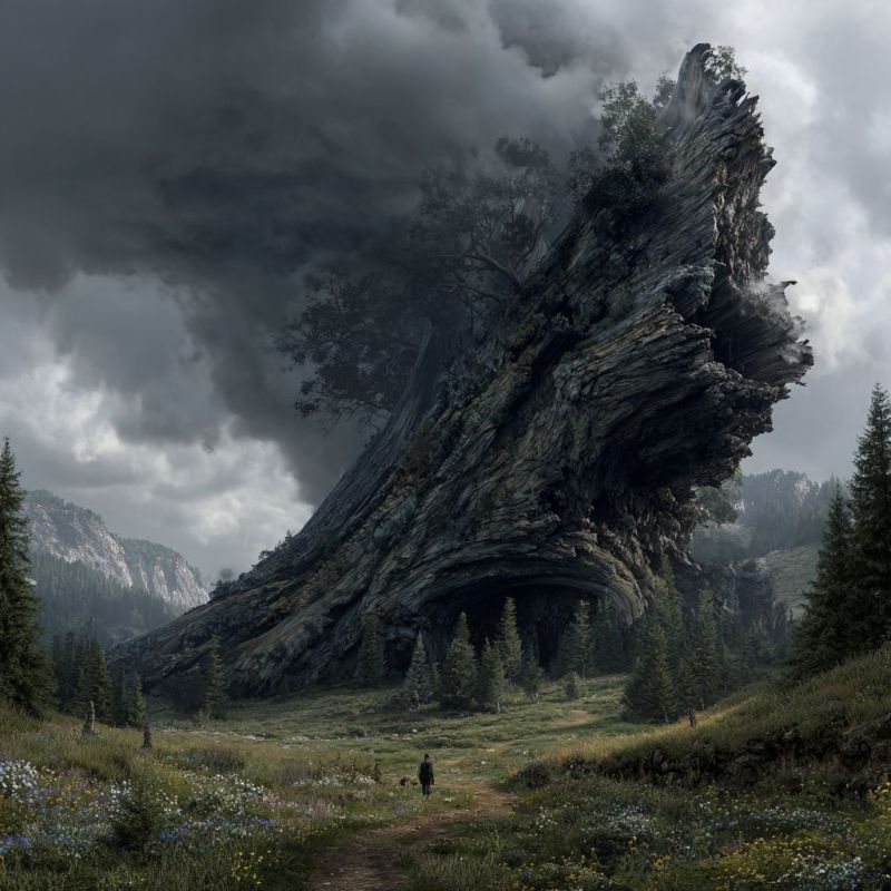 Charred Tree, Gargantuan