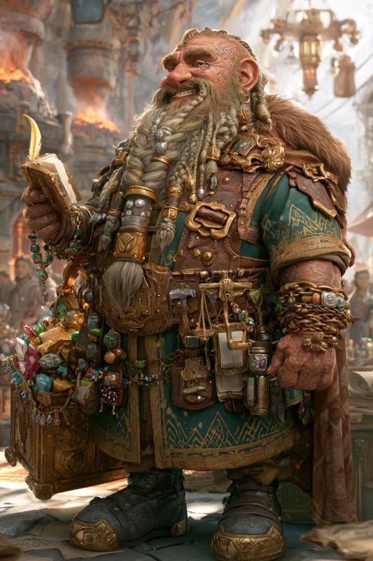 Merchant: Dwarf, Man 2