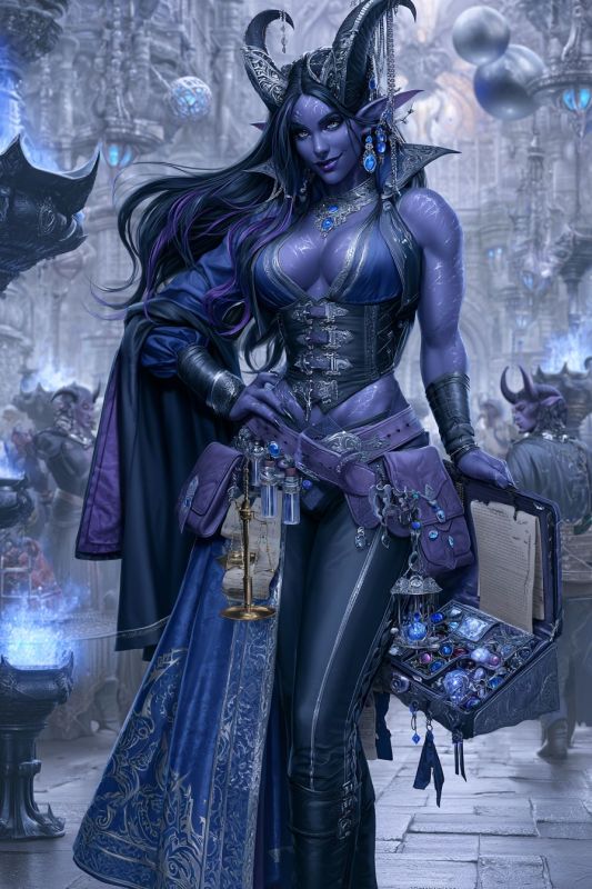Merchant: Devilfolk, Woman 3