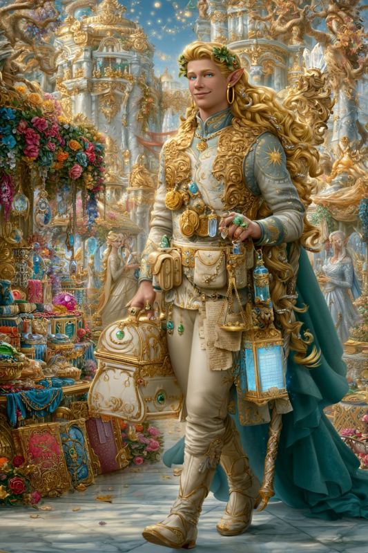 Merchant: High Elf, Man 4