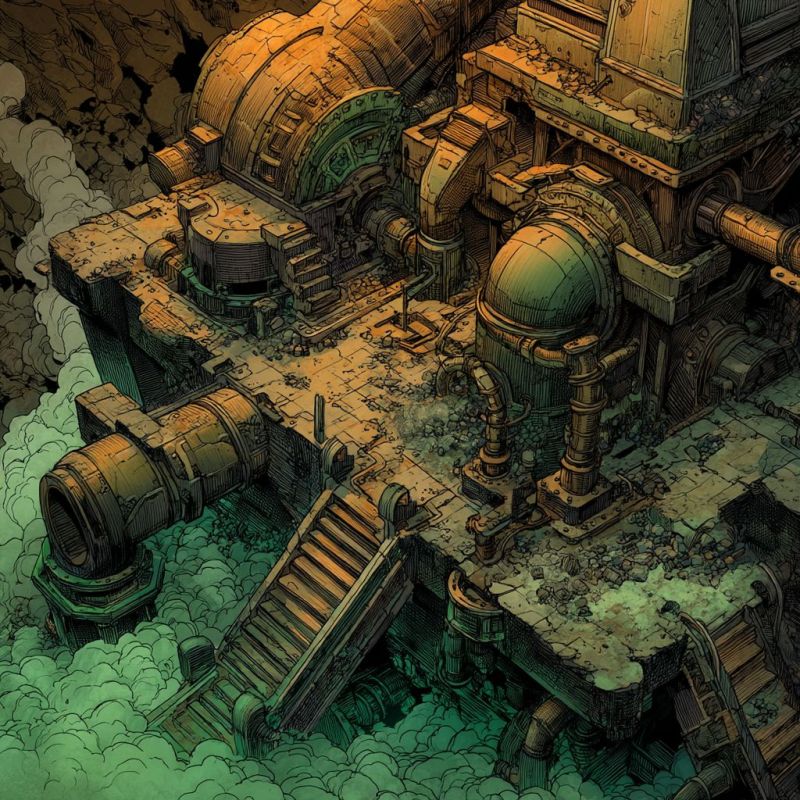 Rubble, Brass, Colossal