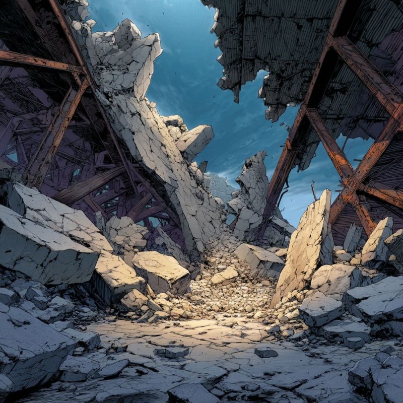 Rubble, Steel, Large 4