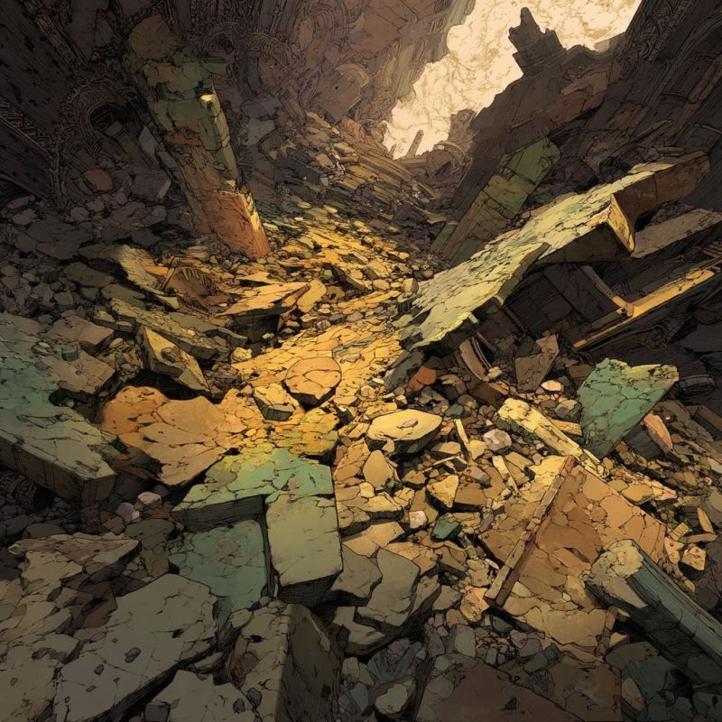 Rubble, Brass, Gargantuan 3