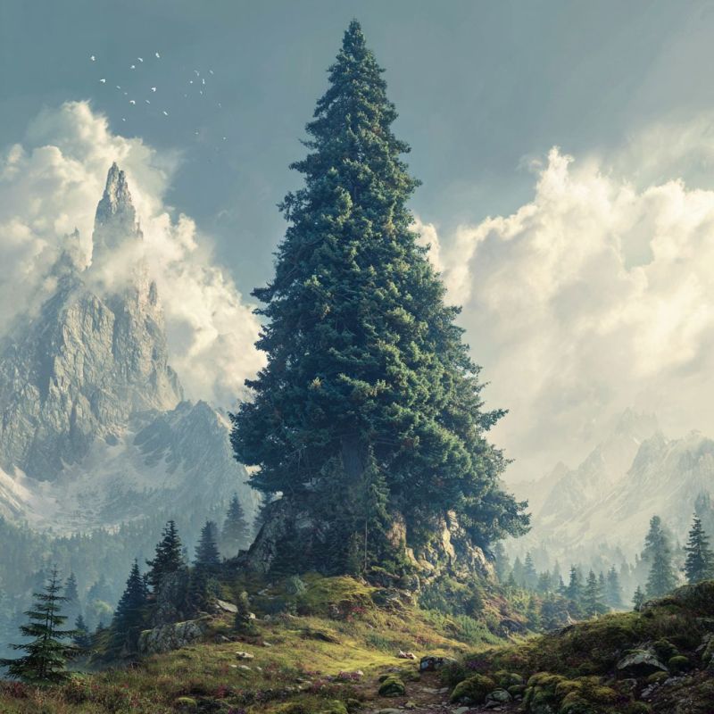 Spruce Tree, Titantic