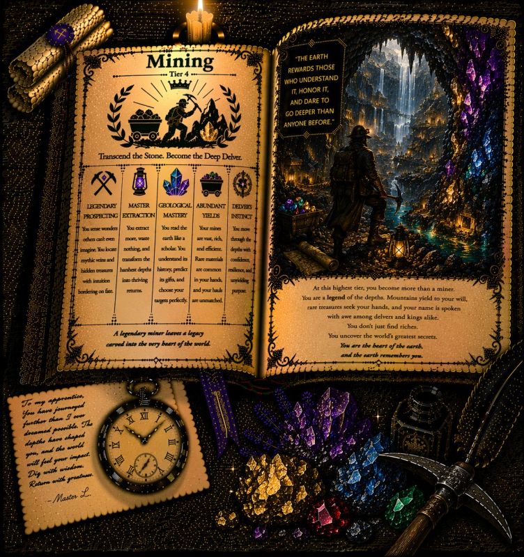 Skill Book: Mining - Tier 4