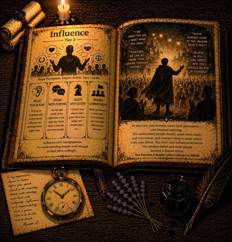 Skill Book: Influence - Tier 3