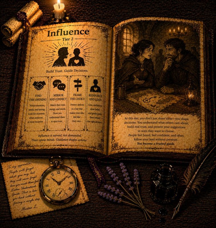 Skill Book: Influence - Tier 2