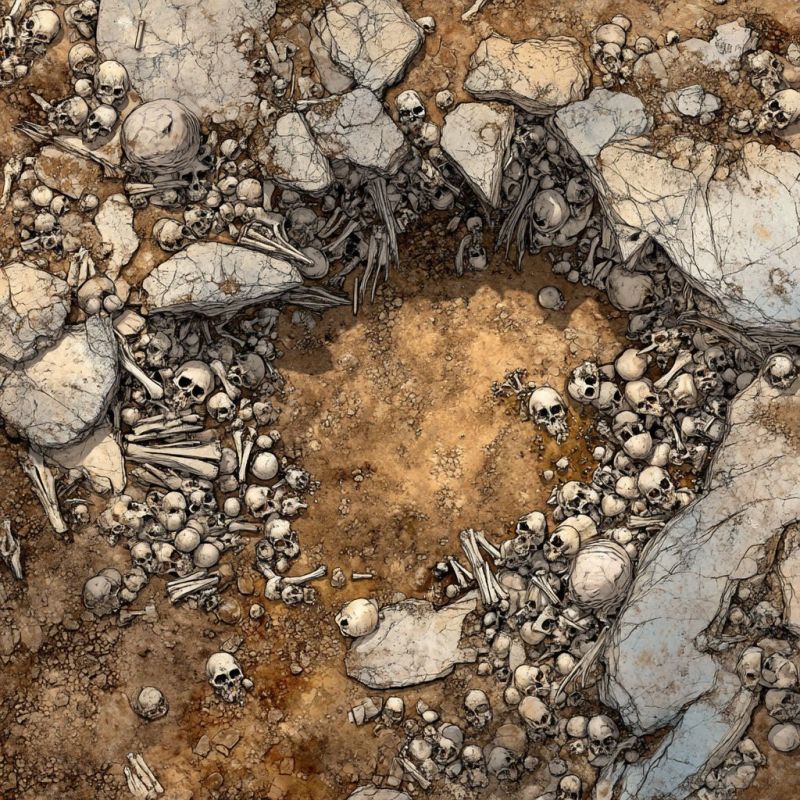 Rubble, Bone, Medium